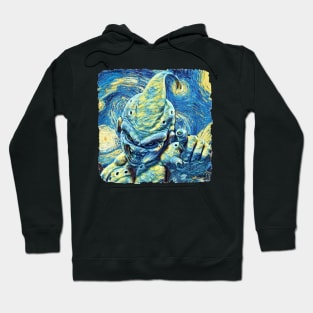 Majin Buu Van Gogh Style Hoodie